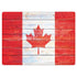 Canada Flag Light Wood Surface Laptop 2 Skin